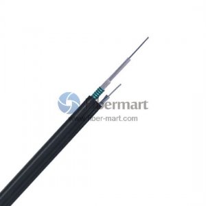 4 Fibers 62.5/125μm Multimode Aerial Self-supporting Figure 8 Single -Armored Single-Jacket Central Loose Tube Cable GYXTC8S