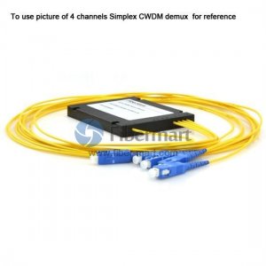 2 channels, ABS Pigtailed Module, Simplex Uni-directional, CWDM Demux