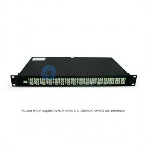 32 channels, Type B, 1RU Rack Mount, Simplex BIDI, Thermal AWG, DWDM Mux & Demux