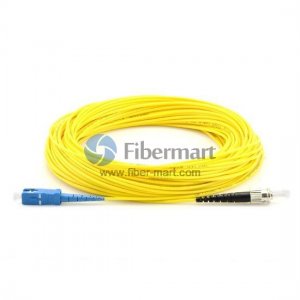 SC-ST Simplex 9/125 Single-mode Fiber Patch Cable