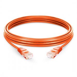 Cat6 Snagless Unshielded (UTP) Ethernet Network Patch Cable, Orange PVC, 10m (32.81ft)