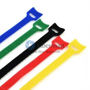 12x300mm Magnetic Velcro® cable tie with cable management