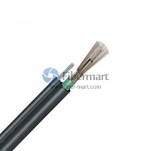 6 Fibers 62.5/125μm Multimode Single Armor Stranded Loose Tube Steel Wire Strength Waterproof Figure 8 Self Supporting Outdoor Cable GYTC8S