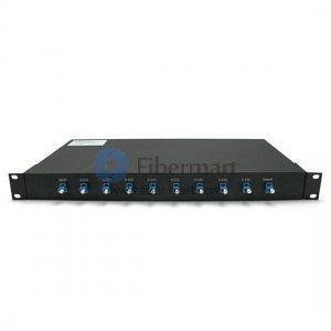 4 channels 1RU Rack Mount Simplex DWDM OADM East or West