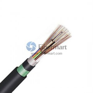 6 Fibers 50/125μm Multimode Double Armored Double Jackets Stranded Loose Tube Steel Wire Strength Waterproof Outdoor Cable GYTA53