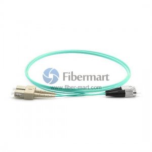 FC-SC Duplex OM4 50/125 Multimode Fiber Patch Cable