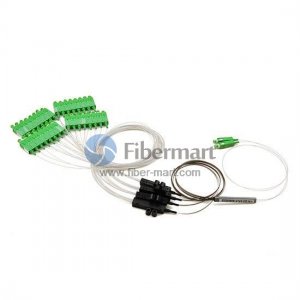 2x32 Fiber PLC Splitter with Fan-out Kits