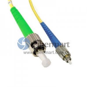 FC/UPC to ST/APC Singlemode 9/125 Simplex Fiber Patch Cable