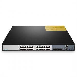 S3900-24T4S Fanless 24-Port 10/100/1000BASE-T Gigabit Stackable Managed Switch with 4 10Gb SFP+ Uplinks