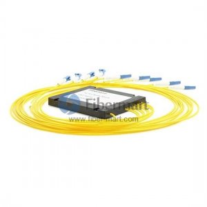 Custom PLC Splitter Mini-module with Three 1x2 PLC Splitter in One ABS Box