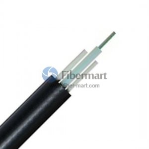 2 Fibers 50/125μm Multimode Non-metal Strength member Central Loose Tube LSZH FTTH Outdoor Cable