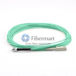 SC-ST Simplex OM4 50/125 Multimode Fiber Patch Cable