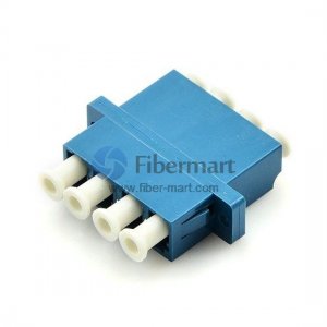 LC/UPC to LC/UPC 4 Cores Plastic Fiber Adapter