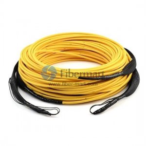 Pulling eye 50M Multimode 6 Fiber LC/FC/SC/ST Pre-terminated Fiber Cable