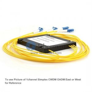 8 channels ABS Pigtailed Module Simplex CWDM OADM East-and-West