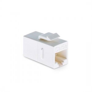 Cat5e RJ45 (8P8C) Unshielded Coupler Keystone Insert Module White