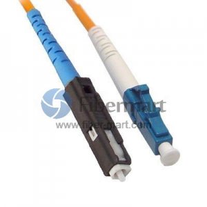 LC-MU Simplex OM2 50/125 Multimode Fiber Patch Cable