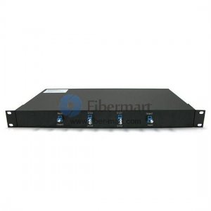 1 channel 1RU Rack Mount Simplex DWDM OADM East-and-West