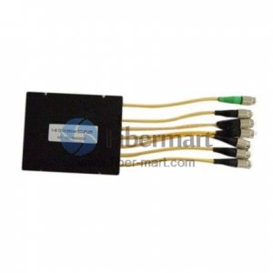 1x6 FBT Splitter Singlemode Three Window Fiber Splitter with ABS Box