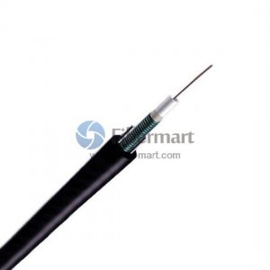 8 Fibers 62.5/125μm Multimode Single Armor Single Jacket Central Loose Tube Waterproof Outdoor Cable- GYXTW