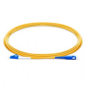 10M LC UPC to SC UPC Simplex 2.0mm LSZH SMF Bend Insensitive Fiber Patch Cable