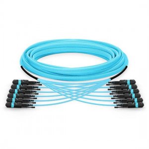 MTP to MTP 72 Fibers OM3 Multimode Fiber Trunk Cable