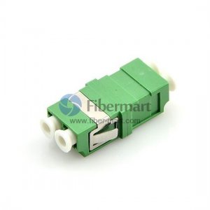LC/APC to LC/APC Singlemode Duplex SC Type Plastic Fiber Adapter