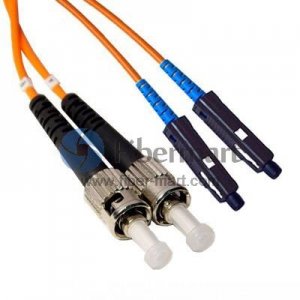 ST-MU Duplex OM2 50/125 Multimode Fiber Patch Cable