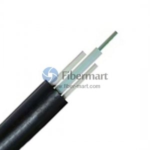 8 Fibers 62.5/125μm Multimode Single Jacket Loose Tube FRP Strength Member Outdoor Cable - GYFXTY