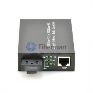 10/100/1000M Dual Fiber 1310nm 550m Ethernet Fiber Media Converter