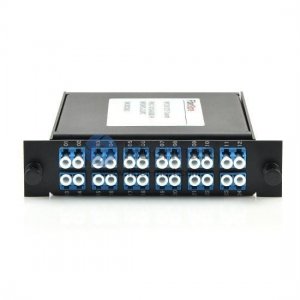 24 Fibers Single Mode LC 12 Strands MPO LGX Cassette