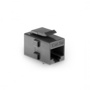 Cat5e RJ45 (8P8C) Unshielded Coupler Keystone Insert Module Gray