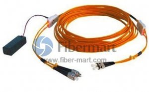 ST-ST Duplex Multi-mode OM1(62.5/125) Tracer fiber patch cord