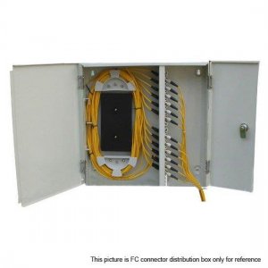 24 Fibers Indoor Wall Mountable Fiber Terminal Box as Distribution Box FS(05)A24A24C