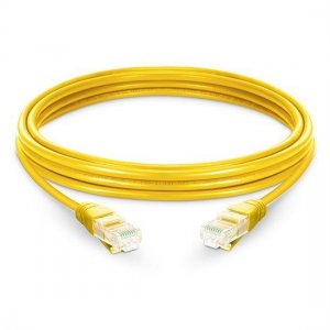 Cat6 Snagless Unshielded (UTP) Ethernet Network Patch Cable, Yellow PVC, 10m (32.81ft)