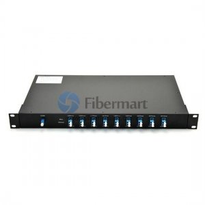 9 channels, Type B, 1RU Rack Mount, Simplex BIDI Transmission, CWDM Mux & Demux