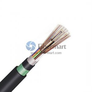 6 Fibers 62.5/125μm Multimode Double Armored Double Jackets Stranded Loose Tube Steel Wire Strength Waterproof Outdoor Cable GYTA53