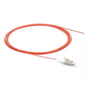 Customized Simplex LC/UPC MultiMode Fiber Optic Pigtail