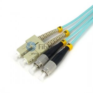 FC equip to SC Multimode OM3/OM4 50/125 Mode Conditioning Patch Cable