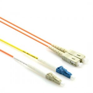 2m LC to SC OM1 Mode Conditioning Fiber Optic Patch Cable
