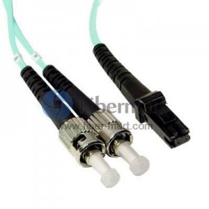 ST-MTRJ Duplex OM4 50/125 Multimode Fiber Patch Cable