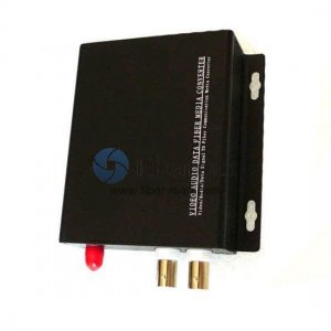 2 Channel HD-TVI over Optical Fiber Transmitter and Receiver Set