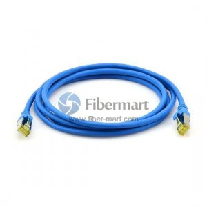 15m Cat6A Snagless Shielded Twisted Pair Molded Patch Cable