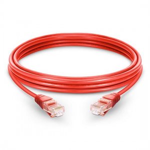 Cat6 Snagless Unshielded (UTP) Ethernet Network Patch Cable, Red LSZH, 10m (32.81ft)