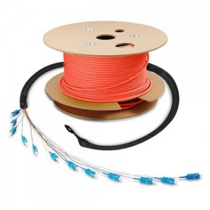 a lengthy fiber cable