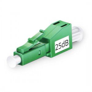 A 25 dB Single-mode fixed Fiber Optic Attenuator