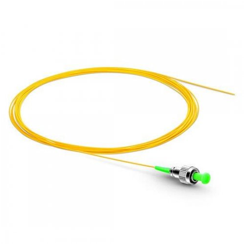 A fiber optic single mode pigtail cable